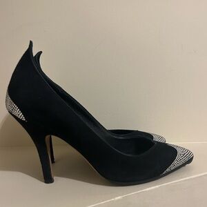 Isabel Marant Black Suede Heels